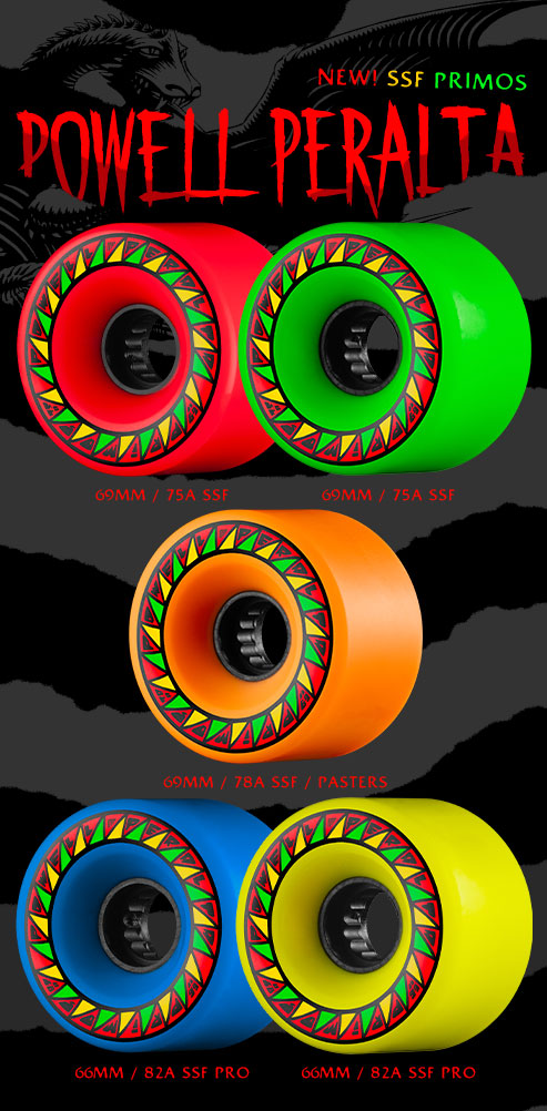 Powell Peralta - New SSF Wheels 'Primos'