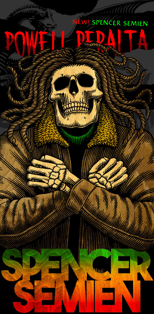 Powell Peralta Spencer Semien Dreads Skateboard Decks